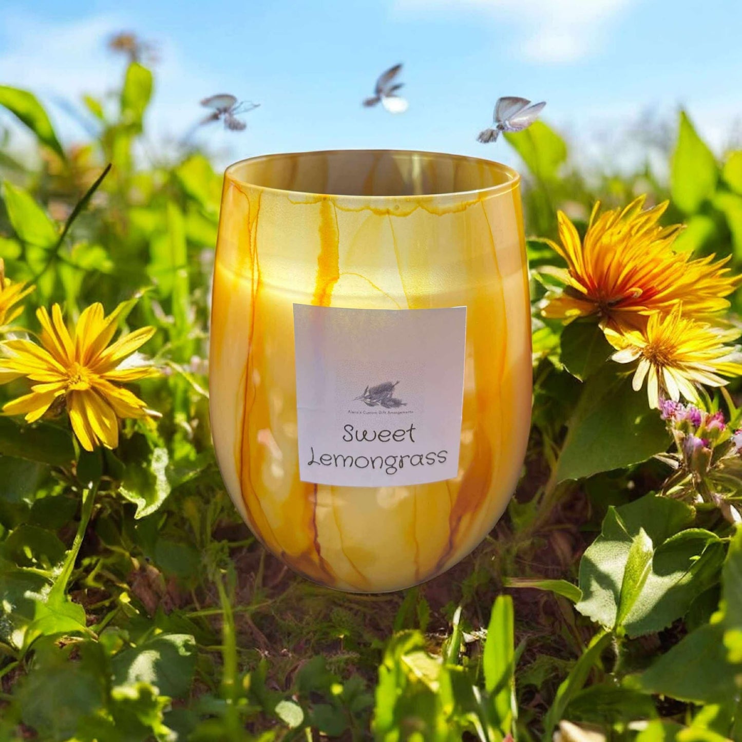 Yellow Renee Candle